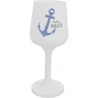 Feelin' Nauti 13 oz Silicone Stemmed Wine Glass