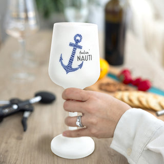 Feelin' Nauti 13 oz Silicone Stemmed Wine Glass