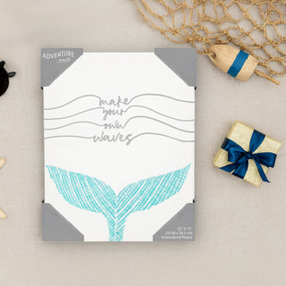 Make Waves 12" x 15" Embroidered Plaque