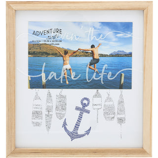 Lake 7.75" x 8.25" Frame (Holds 6" x 4" Photo)