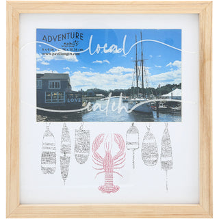 Coastal 7.75" x 8.25" Frame (Holds 6" x 4" Photo)