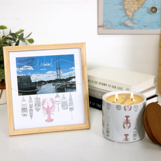 Coastal 7.75" x 8.25" Frame (Holds 6" x 4" Photo)