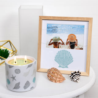 Beach 7.75" x 8.25" Frame (Holds 6" x 4" Photo)