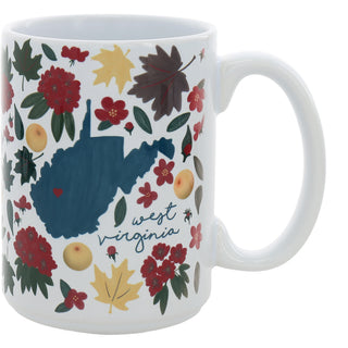 West Virginia 15 oz Mug