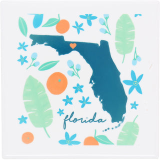 Florida 4" Coaster