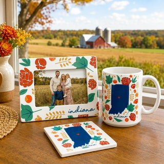 Indiana 4" Coaster