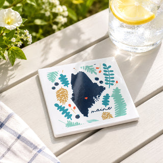 Maine 4" Coaster