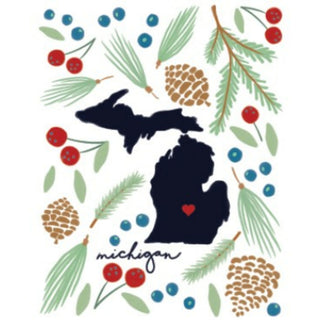 Michigan 4" Coaster