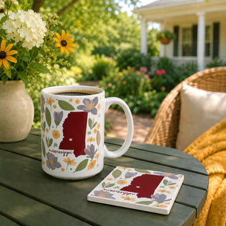 Mississippi 4" Coaster