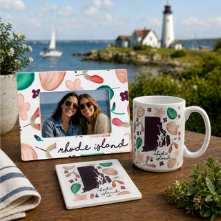 Rhode Island 4" Coaster