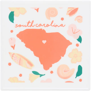 South Carolina 4" Coaster