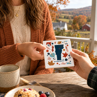 Vermont 4" Coaster