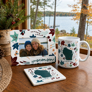 Wisconsin 4" Coaster