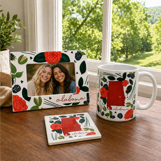 Alabama 8.25" x 6.5" Frame (Holds 6" x 4" Photo)