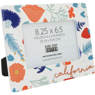 California 8.25" x 6.5" Frame (Holds 6" x 4" Photo)