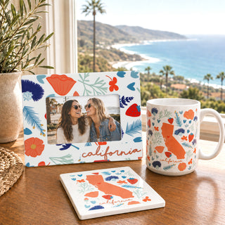 California 8.25" x 6.5" Frame (Holds 6" x 4" Photo)