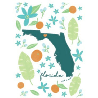 Florida 8.25" x 6.5" Frame (Holds 6" x 4" Photo)