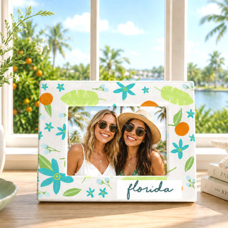 Florida 8.25" x 6.5" Frame (Holds 6" x 4" Photo)