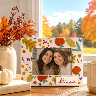 Illinois 8.25" x 6.5" Frame (Holds 6" x 4" Photo)