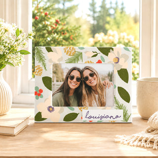 Louisiana 8.25" x 6.5" Frame (Holds 6" x 4" Photo)