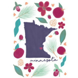 Minnesota 8.25" x 6.5" Frame (Holds 6" x 4" Photo)
