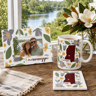 Mississippi 8.25" x 6.5" Frame (Holds 6" x 4" Photo)