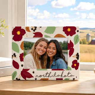 North Dakota 8.25" x 6.5" Frame (Holds 6" x 4" Photo)