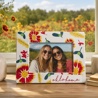 Oklahoma 8.25" x 6.5" Frame (Holds 6" x 4" Photo)