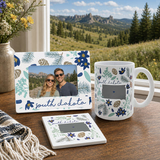 South Dakota 8.25" x 6.5" Frame (Holds 6" x 4" Photo)