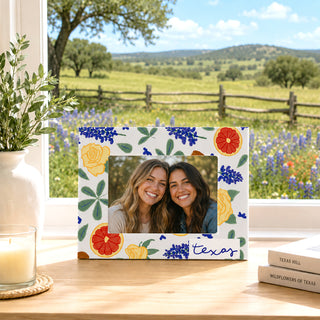 Texas 8.25" x 6.5" Frame (Holds 6" x 4" Photo)