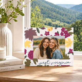 West Virginia 8.25" x 6.5" Frame (Holds 6" x 4" Photo)
