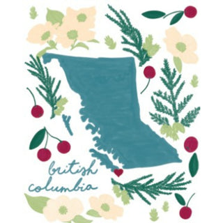 British Columbia 4" Coaster