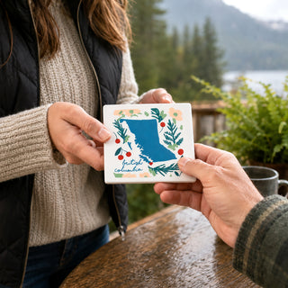 British Columbia 4" Coaster