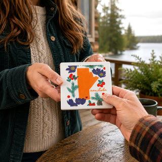 Manitoba 4" Coaster
