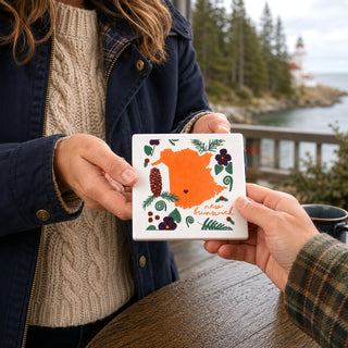 New Brunswick 4" Coaster
