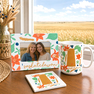 Saskatchewan 4" Coaster