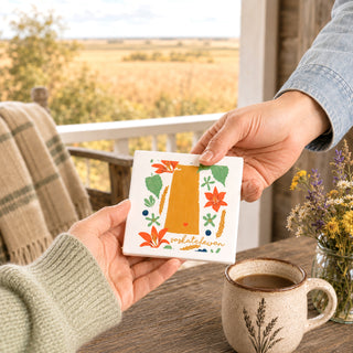 Saskatchewan 4" Coaster