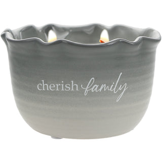 Cherish Family 11 oz - 100% Soy Wax Reveal Candle
Scent: Tranquility