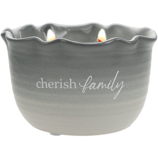 Cherish Family 11 oz - 100% Soy Wax Reveal Candle Scent: Tranquility