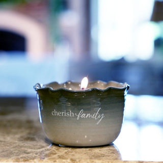 Cherish Family 11 oz - 100% Soy Wax Reveal Candle Scent: Tranquility