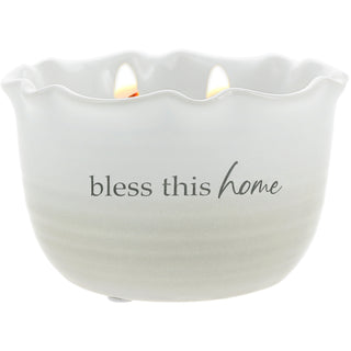 Bless This Home 11 oz - 100% Soy Wax Reveal Candle Scent: Tranquility