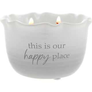 Happy Place 11 oz - 100% Soy Wax Reveal Candle Scent: Tranquility