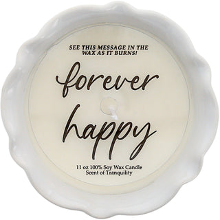 Happy Place 11 oz - 100% Soy Wax Reveal Candle Scent: Tranquility