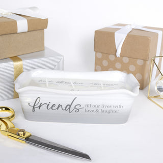 Friends 12 oz - 100% Soy Wax Reveal Triple Wick Candle Scent: Tranquility