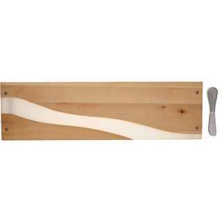 Celebrate Together 21" Wood & Resin Cheese/Bread Board Set
