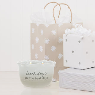 Beach Days 11 oz - 100% Soy Wax Reveal Candle Scent: Tranquility