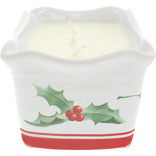 Holly Jolly 12 oz - 100% Soy Wax Reveal Triple Wick Candle
Scent: Fir
