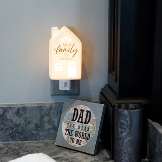 Family 5" Ceramic Night Light