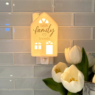 Family 5" Ceramic Night Light