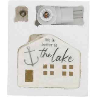 Lake 3.5" Ceramic Night Light